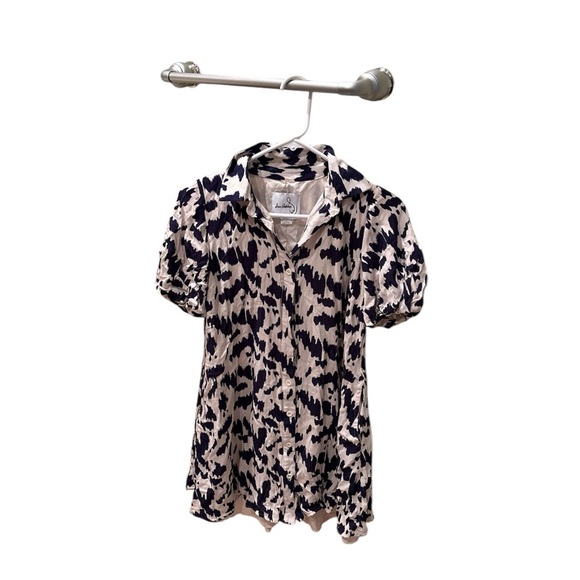 Sam Edelman Ikat Tie Waist Shirtdress. It is missing the tie - Picture 1 of 13